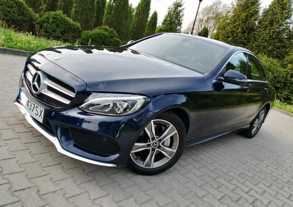 Mercedes-Benz Klasa C cena 112900 przebieg: 121000, rok produkcji 2018 z Myszków małe 781